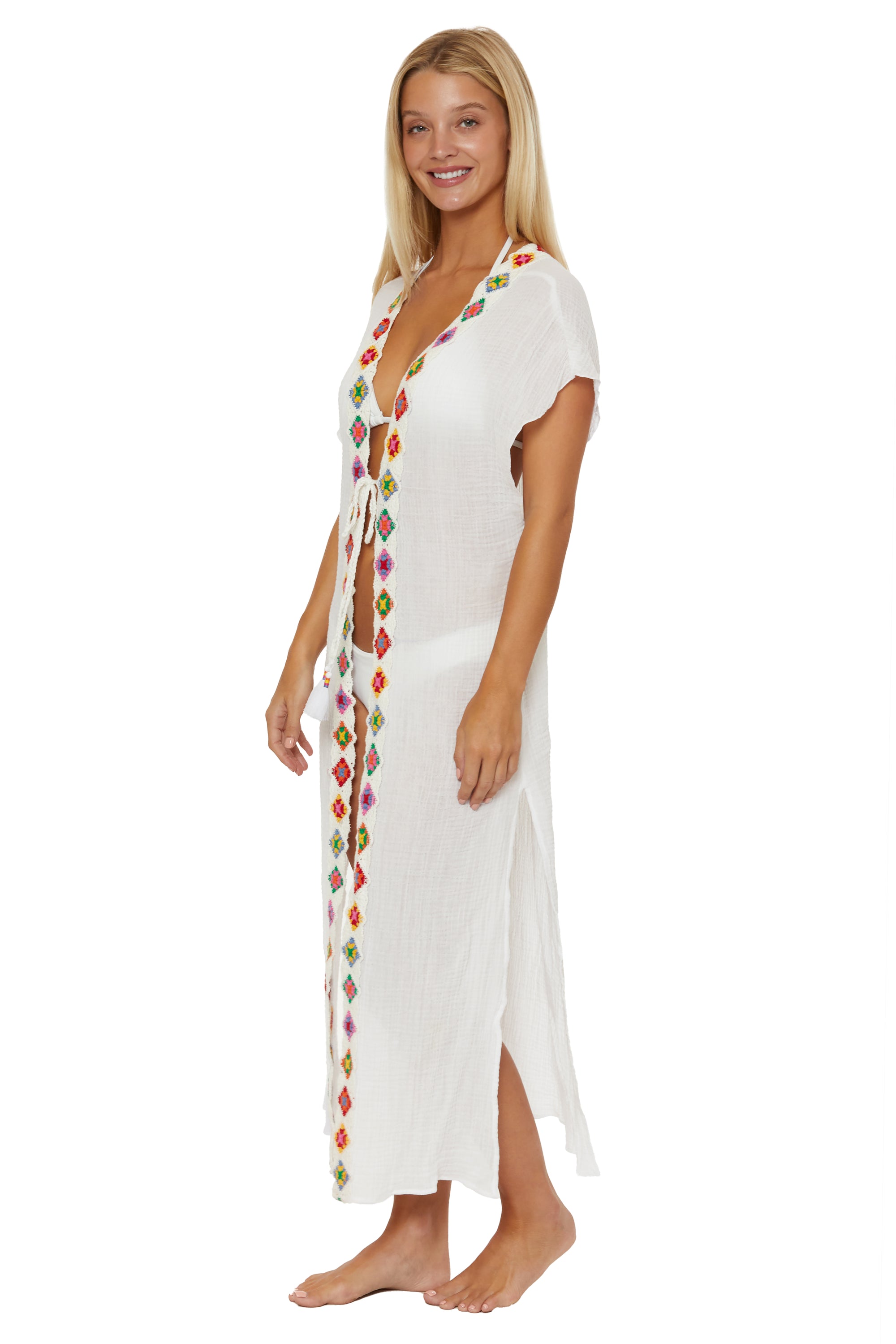 1969 TIE FRONT KIMONO