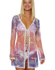 MIAMI SHEER KIMONO