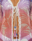 MIAMI SHEER KIMONO