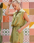 VILLA BELTED DRESS