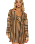 SYRACUSE LACEUP TUNIC